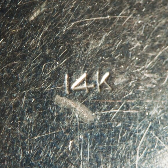 Mid-Century Heavy 14k Gold Ornate Bracelet, 49.9g - Picture 15 of 17